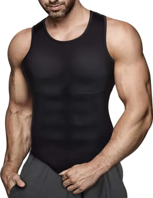 Produktbild von Herren Unterhemden Shapewear Workout Tank Tops Kompressionsshirt