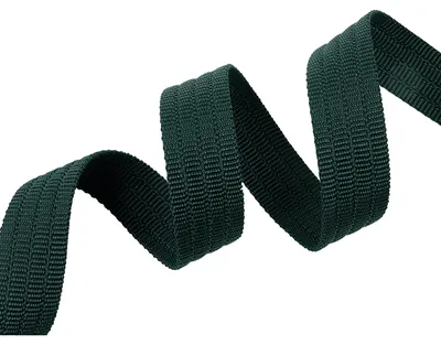 25m Tragband Gurtband Gewebeband 1,8mm Stärke extrem robust 25mm tannengrün