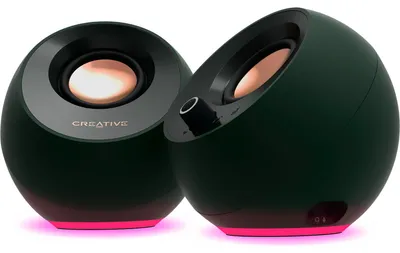 Productafbeelding van Pebble Pro (zwart, keramisch, USB-A/C, Bluetooth, digitale versterker, RGB-verlichting)