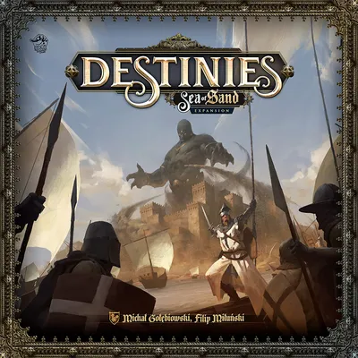 Produktbild von Destinies: Sea of Sand (Englische Ausgabe) – Brettspiel – Lucky Duck Games – 1-3 Spieler – 14+