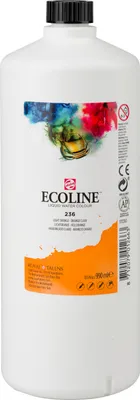 Obrázek produktu pro Ecoline Tekutá akvarelová láhev 990 ml Světle oranžová 236