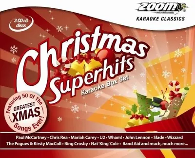 Produktbild von Karaoke/Various: Karaoke Christmas Superhits 3 CDG Set/70 Ti