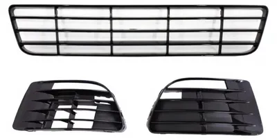 Produktbild von Stoßstangengitter für VW Golf VI Golf 6 08-13 Nebelscheinwerferblenden R20 Look.