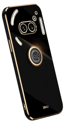 Obrázok produktu pre Pre Nothing Phone 2a / Plus – dizajn Xinli 6D s povrchovou úpravou, puzdro z TPU s držiakom na prsteň