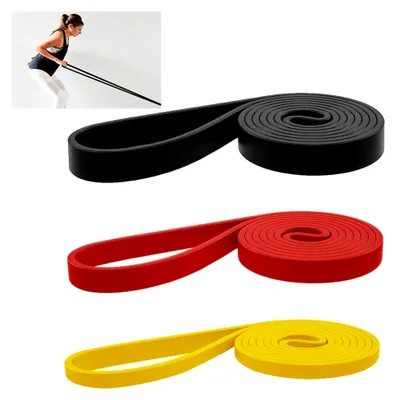 Produktbild von Widerstandsbänder in verschiedenen Widerstandsstufen für Fitness, Yoga und Pilates