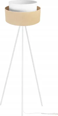 Image de Lampadaire à trois pieds, abat-jour en métal, 45 cm