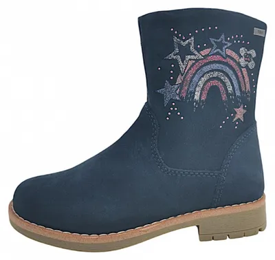 Produktbild von Lurchi fal Kinderschuhe Mädchen Stiefel Reißverschluss Blau Freizeit