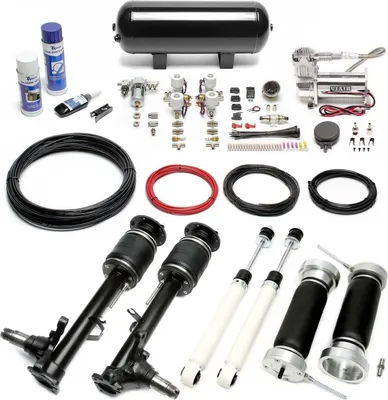 Image de TA Technix Kit de suspension pneumatique Viair noir pour BMW 02 E10