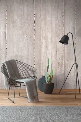 Produktbild von NEWROOM Tapete Grau Vliestapete Stein - Wandbild Modern Creme  Beton Putz Tapete 3D Optik Steintapete