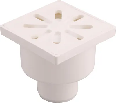 Produktbild von Ablaufgitter 10x10cm BOTTOM Ablauf Ø50 AQUER