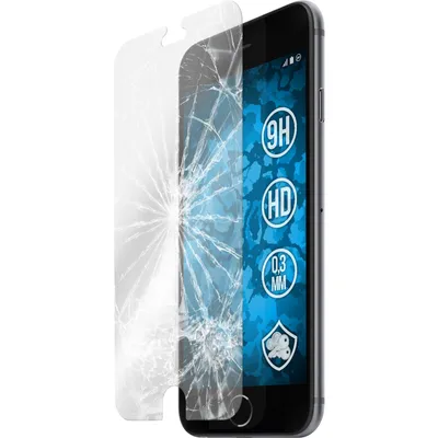Produktbild von 1er-Pack PhoneNatic Glas-Folie klar  kompatibel mit Apple iPhone 6s / 6 - Panzerglas für iPhone 6s / 6