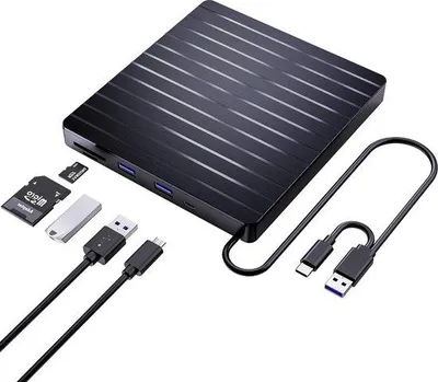 Image de Graveurs CD/DVD USB 3.0 externes pour MacBook et Windows
