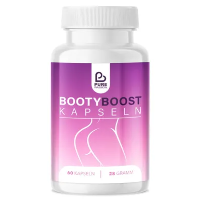 Produktbild von Pure Passion® Bootyboost – Po Vergrößerung – Tabletten zur Po Vergrößerung - Push Up Effekt – ohne Brazilian Butt Lift - für einen schönen Po