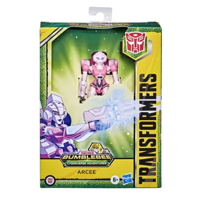 Image de Hasbro Cyberverse Adventures Arcee Figurine de Transformateur 15 cm Multicolore One Size