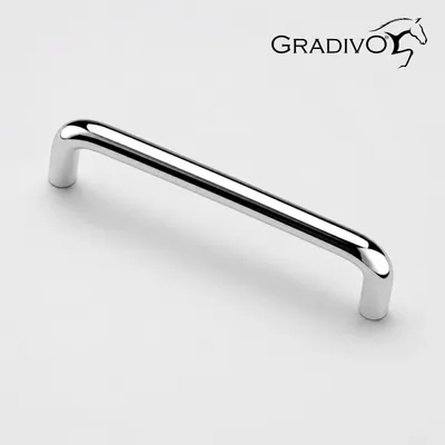 Produktbild von Möbelgriff Küchengriffe Schrankgriff Bügelgriff Schubladengriffe 650 Chrom 128 mm