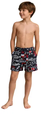 Produktbild von Jungen Badeshorts Tommy Hilfiger Graffiti Badeshorts 128