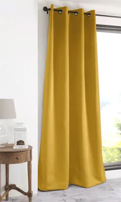 Produktbild von Eurofirany PARISA Vorhang 140x250 Ösen Braun