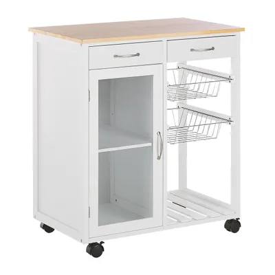 Image de Chariot de cuisine blanc BOVES