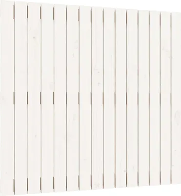 Obrázok produktu pre vidaXL Nástenné čelo biele 95,5x3x90 cm Masívne borovicové drevo