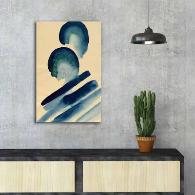 Produktbild von Wallity, FAMOUSART- CVT1409, Bunt, Leinwandbilder, 45 x 70 cm, 100% Wildleder -Leinwand