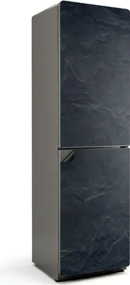 Produktbild von Steinstruktur mit Wellen – Magnetische Kühlschrank Abdeckung – Dekorfolie magnetisch Küche – Kühlschrank Magnet Deko – selbstklebende Magnettafel – Magnetfolie für Kühlschranktür – 60x205 cm