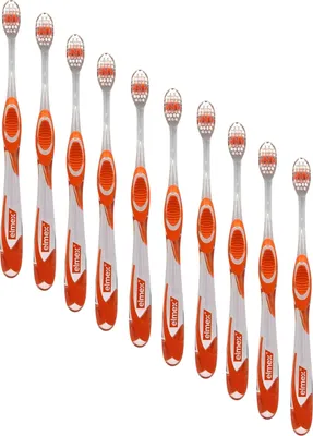 Produktbild von 10x Elmex Zahnbürste X-Kopf medium