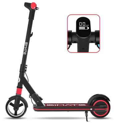 Obrázek produktu pro Dětský elektrický skútr – S3 – 24 V – kola 16,5 cm – skládací – dojezd 10–20 km – CE – bílý