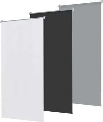 Image de FIVMEN Store d'obscurcissement sans percer Stores pour fenêtres 100x160 cm Klemm fix Store à tirage latéral Protection contre les regards indiscrets Protection solaire (blanc)