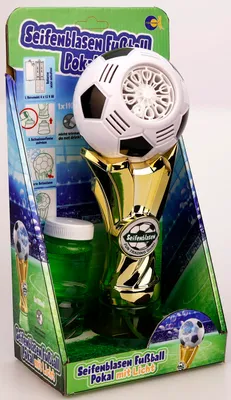 Produktbild von Seifenblasenmaschine Fußballpokal