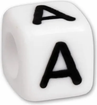 Produktbild von Bead Buchstabe A Beads für Armband KSPPWA