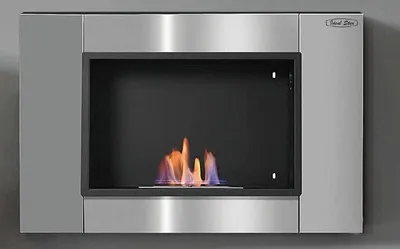 Immagine prodotto di biocamino 'silver' ideal star cm 80x14x54h