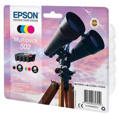 Produktbild von Epson Multipack T 502 BK/C/M/Y T 02V6