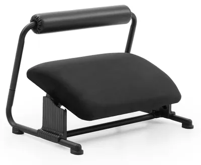 Zdjęcie produktu dla hjh OFFICE Podnóżek biurowy, podnóżek do biurka Podi Velvet – ergonomiczny, regulowany, antypoślizgowy