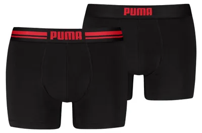 Zdjęcie produktu dla Bokserki męskie PUMA MEN EVERYDAY PLACED LOGO BOXER 2P, model 93847618, kolor: czerwony, rozmiar: XL