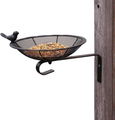 Productafbeelding van Vogelvoederhuisje - Voerplateau Vogels - Vogels Voeren - Weerbestendig Metaalgaas - 255x18 cm - Enkel kenmerk