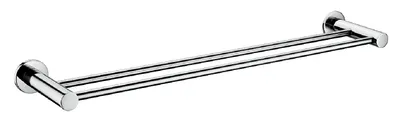 Obrázok produktu pre Novaservis Dvojitý držiak uterákov SMILE 600 mm, leštená nerez
