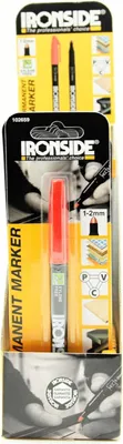 Produktbild von Permanent-Marker rot wasserfest 1,5 - 3 mm