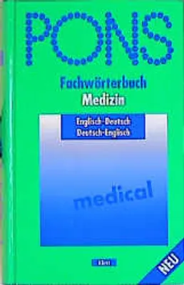 Produktbild von PONS Fachwörterbuch Medizin. Englisch - Deutsch / Deutsch - Englisch