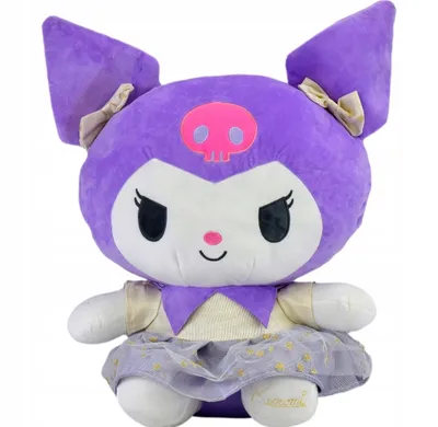 Image de Gustaw Ours en peluche Grand XXL (Violet, 60cm) Hello Kitty- Ours en peluche, Ours en peluche XXL Ours en peluche, Ours en peluche Géant Gustaw Ours en peluche GrTeddy, Kuromi