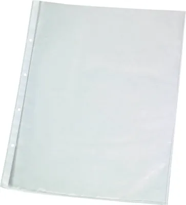 Obrázek produktu pro Q-Connect® KF01681 Standardní kapsy na brožury - průhledné, 0,05 mm, A4, 25 kusů