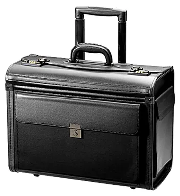 Produktbild von Pilotentrolley Business Aktenkoffer 48 cm Schwarz
