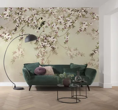 Produktbild von Komar Vlies Fototapete - Love Birds  - Größe: 300 x 250 cm (Breite x Höhe) - 6 Bahnen, Wohnzimmer, Schlafzimmer, Tapete