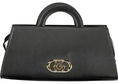 Produktbild von Elegante Schwarze Damentasche: Vielseitig mit Schulterriemen & Fächern
