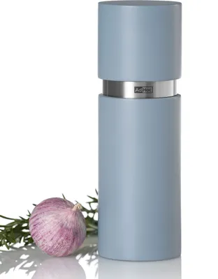Produktbild von AdHoc MP432 Salzmühle oder Pfeffermühle Textura 15 cm | Edelstahl, Buche lackiert | Farbe: Light Blue