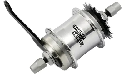 Produktbild von Sturmey Archer S1c Hinterradnabe Silber 36H / 156 mm Silber 36H