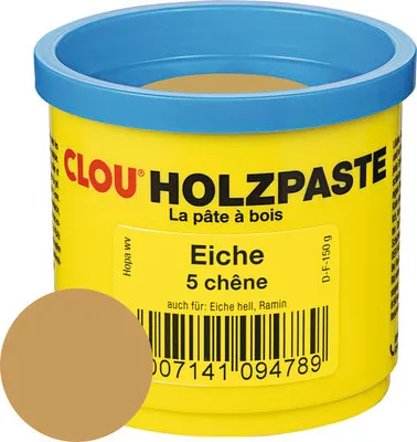 Produktbild von Clou Holzpaste eiche natur 150 g