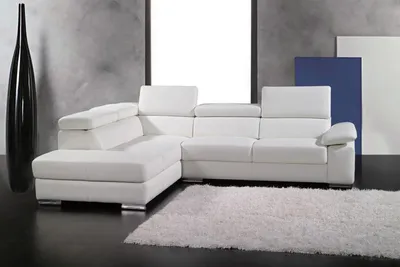 Produktbild von Ecksofa Sofa Couch Polster Wohnlandschaft Eck Sofas Garnitur L Form Leder Neu