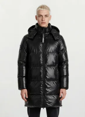 Produktbild von Zarif Herren Winterjacke Kapuze Schwarz XXL
