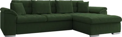 Produktbild von MIRJAN24 Ecksofa Diana Cord mit Bettkasten und Schlaffunktion, Elegante Couch, Polsterecke Sofa (Farbe: Poso 14, Seite: Rechts)