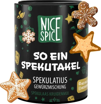 Produktbild von NICE SPICE Spekulatius Gewürz 15 x 45g Gewürzmix für Spekulatius & Desserts